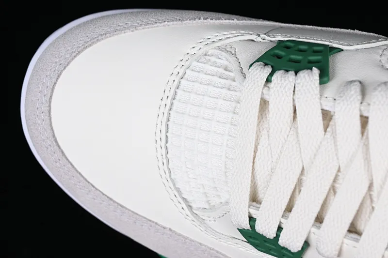 All categories Air Jordan Jordan series basketball shoes Air Jordan 4 LJR version Nk SB x Air Jordan 4 "Pine Green" AJ4 Joe 4 joint white green DR5415-103